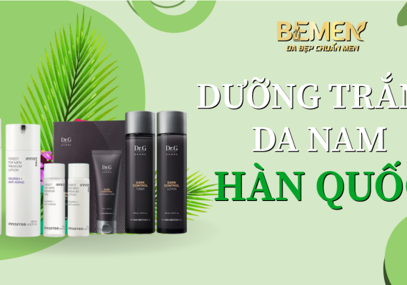Dưỡng trắng da nam Hàn Quốc tại TP.HCM – Làn da sáng khỏe cùng BEMEN