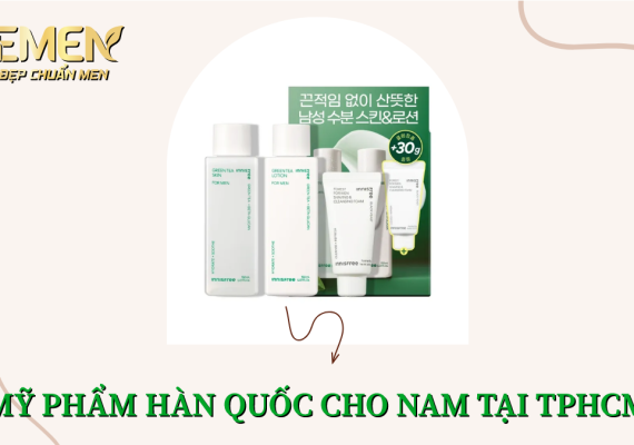 Mỹ phẩm Hàn Quốc cho nam TPHCM chính hãng – Giải pháp chăm sóc da hiện đại cùng BEMEN