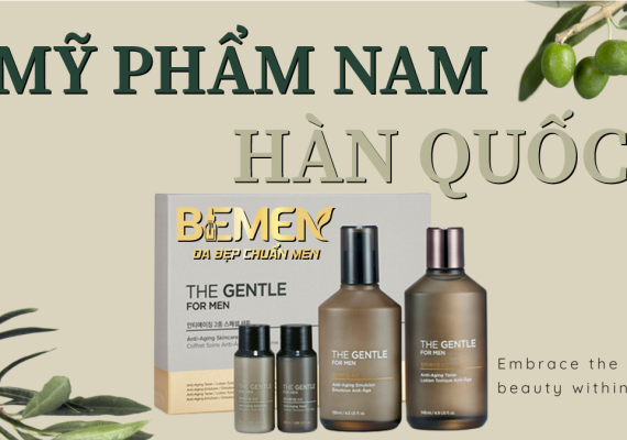 Mỹ phẩm nam Hàn Quốc – Xu hướng chăm sóc da hiện đại dành cho phái mạnh