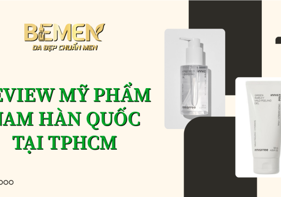 Review mỹ phẩm nam Hàn Quốc tại TPHCM uy tín, đáng mua | BEMEN