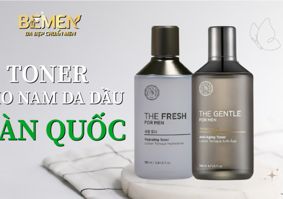 Toner cho nam da dầu Hàn Quốc tại TP.HCM – Giải pháp kiềm dầu hiệu quả từ BEMEN
