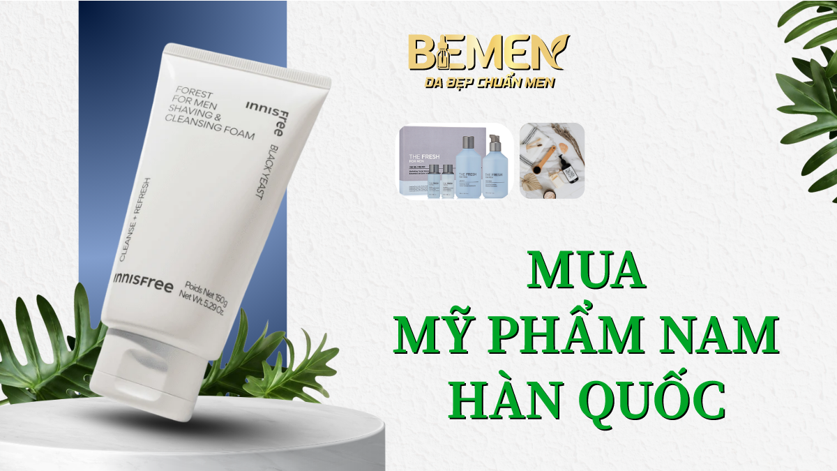 mua mỹ phẩm nam hàn quốc