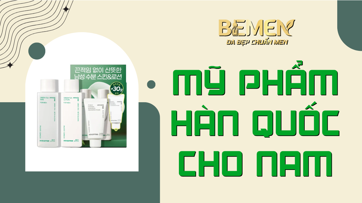 mỹ phẩm Hàn Quốc cho nam