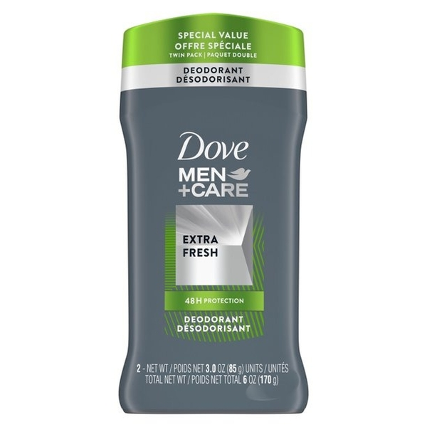 Lăng khử mùi cho nam hương nước hoa bảo vệ 72h Dove Men Care Clean Extra Fresh Deodorant 85g