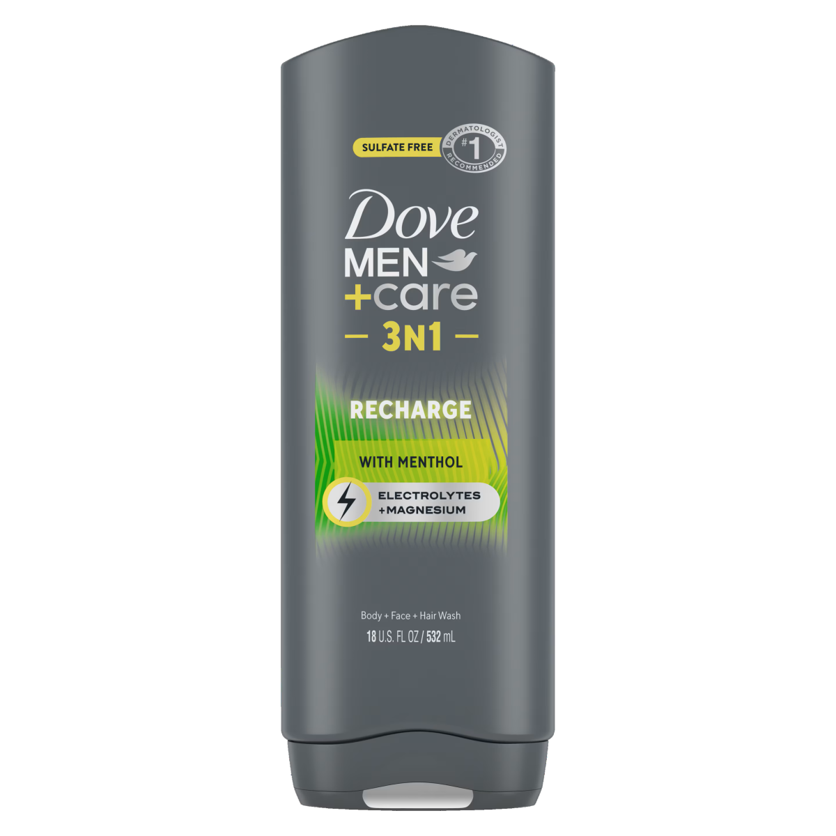Sữa tắm 3 trong 1 dành cho nam Dove Men Care Recharge 532ml