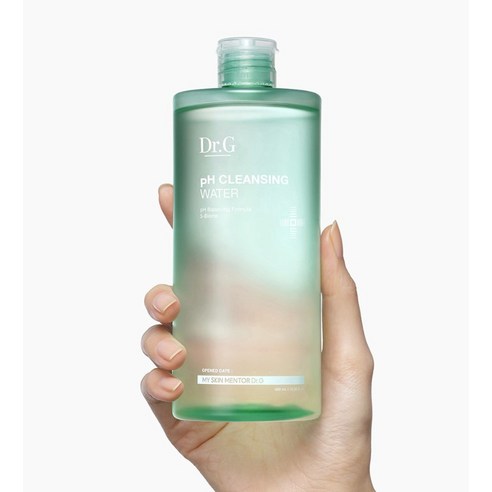 Nước tẩy trang làm sạch sâu chiết xuất trà xanh cho nam Dr.G pH Cleansing Water 490ml 1