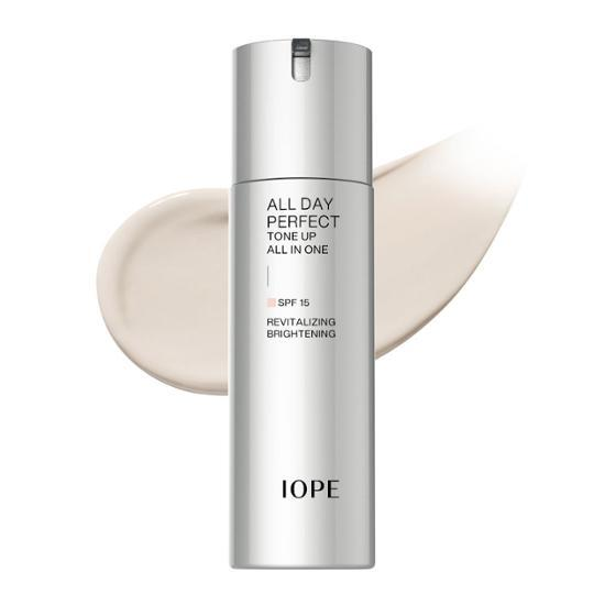 Kem Dưỡng Trắng & Nâng Tông Da Dành Cho Nam IOPE All Day Tone Up Perfect All In One SPF15+ 120ml