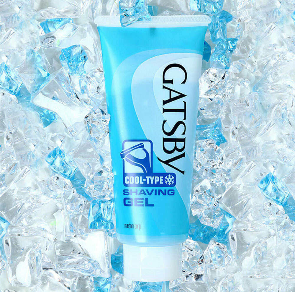 Gel cạo râu làm mát da Gatsby Cool-type Shaving Gel 205g 1