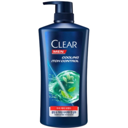 Dầu gội trị gàu, mát lạnh da đầu dành cho nam Clear Men Cooling Itch Control 650ml