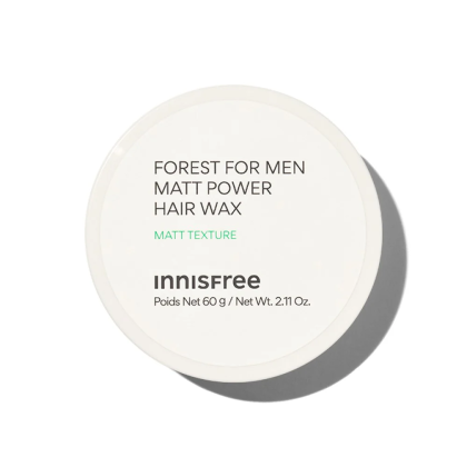 Sáp tạo kiểu tóc dành cho nam Innisfree Forest For Men Matt Power Hair Wax 60g