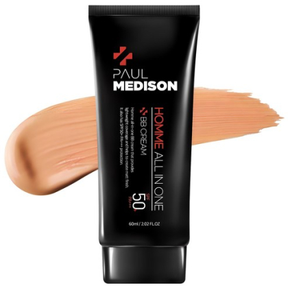 BB Cream 3 trong 1 cho nam Paul Medison Homme All-in-One BB Cream SPF 50+ PA+++ 60ml