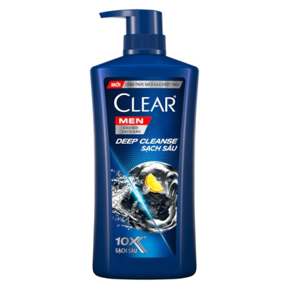 Dầu gội trị gàu, ngứa da đầu dành cho nam Clear Men Deep Cleanse 650ml